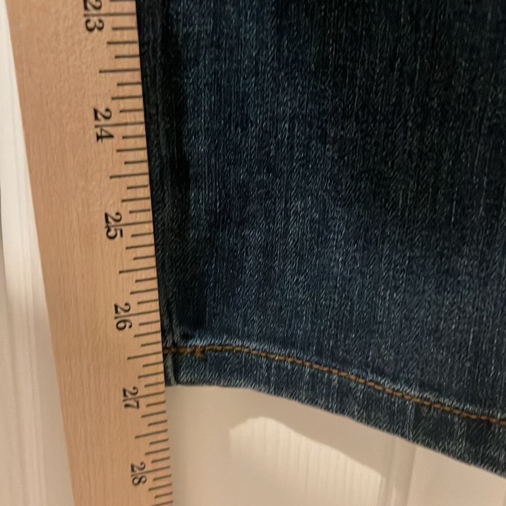 Gap Dark Denim Women’s Overalls Adjust straps side zip belt loops pockets USED S - Picture 7 of 11